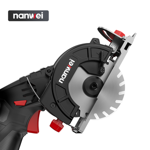 Elektrikli dairesel testere Mini taşınabilir kesme makinası ahşap kesici 12V tip-c fiş akü aracı - Product Image 2