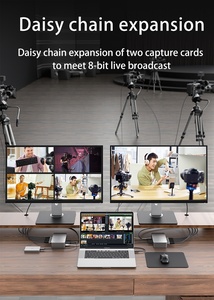 4k外部4通道SDI Thunderbolt3 HD视频直播采集卡教学直播Vimx软件OBS多频道 - Product Image 6