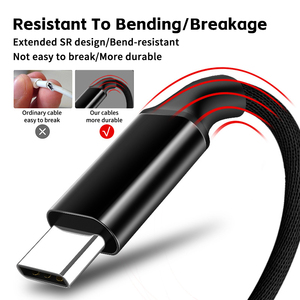 Multifunction Type <strong>C</strong> to Micro USB Mobile Phone Cables Fast Charging USB <strong>C</strong> to Android Data Cable for Cell Phone Accessories - Product Image 2
