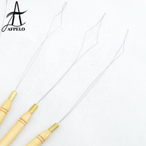 นาโนดึงเข็มห่วง Threader สำหรับนาโน/ห่วง/ไมโครแหวนนามสกุลผม