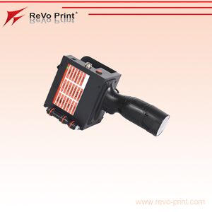 Revo print 50mm 2 Zoll Chargen code Tragbarer Hand-Tinten strahl druck für schnell trocknenden Chargen codierer Eier datum Verfalls nummer Datum Maschine - Product Image 1