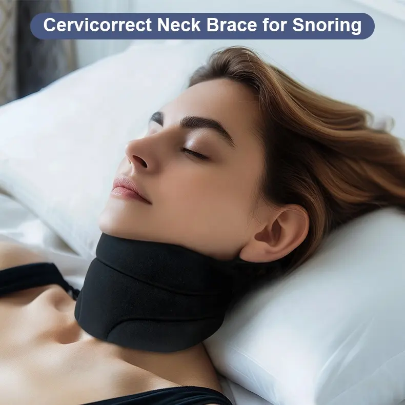 Orthèse de soutien du cou personnalisé collier cervical en mousse souple Attelle cervicale Cervicorrect pour le ronflement