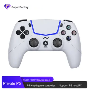 2025 nueva función de vibración de Joystick de detección de movimiento Sixaxis Compatible con controladores de juegos P5 PC computadoras IOS - Product Image 5