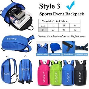 Custom Logo Waterproof <strong>Nylon</strong> Polyester Waterproof <strong>String</strong> Bag Sports Snakpack Portable Large-Capacity Printed Logo - Product Image 4