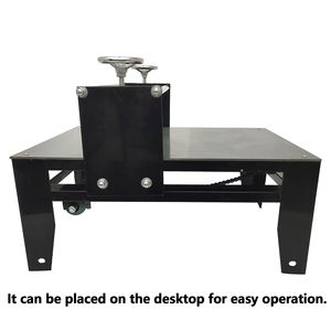 Bview Nghệ Thuật Đất Sét Tấm Máy Của Nhãn Hiệu Tấm Con Lăn Với Có Thể Điều Chỉnh Bùn Ép Độ Dày Cho Đất Sét Nhiệm Vụ Nặng Nề Xách Tay Bàn - Product Image 3