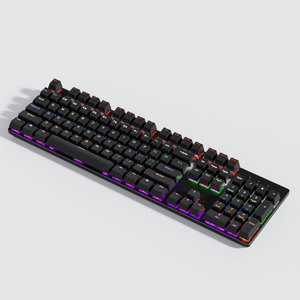 Full Size 104-Key RGB Backlight Wireless <strong>Computer</strong> Gaming <strong>Keyboard</strong> with Anti-Ghosting Mechanism for PC Gamers - Product Image 2