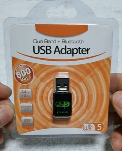 600Mbps dual band USB wifi adaptörü ağ kartı mavi diş BT 5.0 USB Wifi program kilidi 2 in 1 RTL8821CU yonga seti - Product Image 6