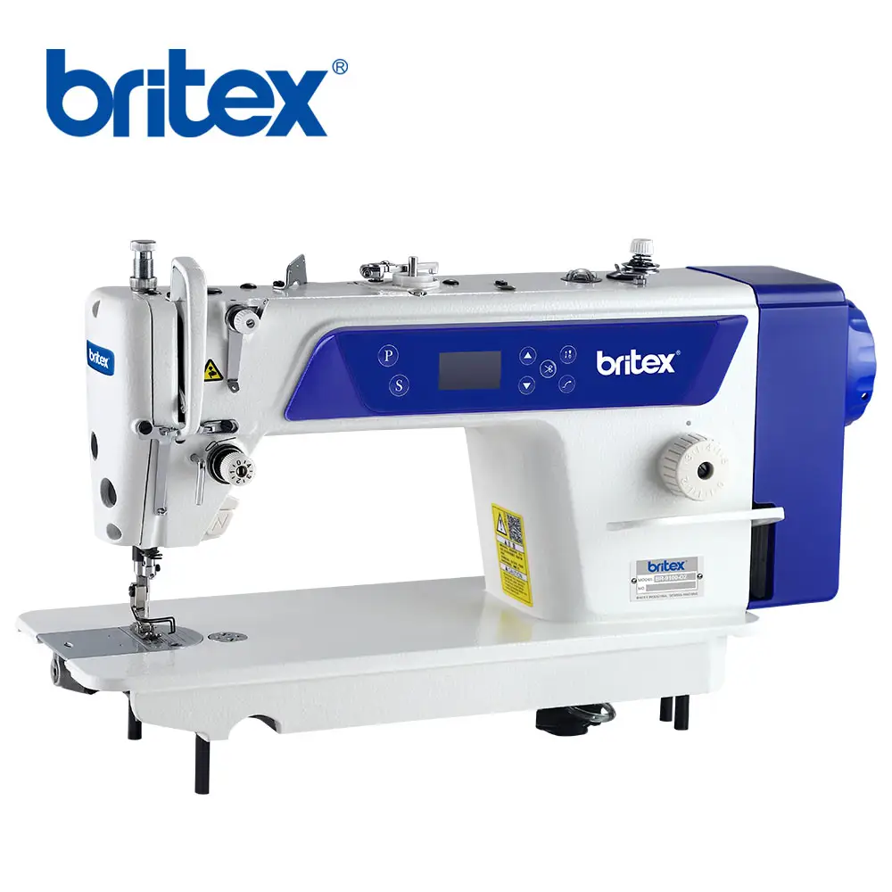 BR-9100-D2 fio corte direto lockstitch industrial e caseira máquina de costura preço