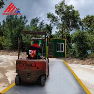 Keda quy mô 10t-150t Công nghiệp cầu Cân xe tải quy mô cầu Cân 7M-24mm chống nổ xe di động cân nặng - Product Image 2