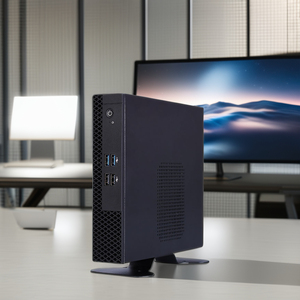 Qinlian Factory Custom J4105 J4125 Box Mini X6620 PC a buon mercato J1900 prezzo Comput PC Mini Linux pz NUC - Product Image 2