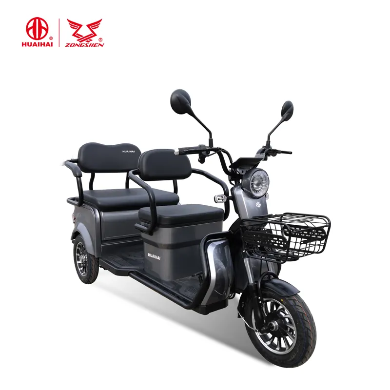 Popular Tricycles for Adults Three Wheel Motorcycle Passengers Electric Trike 3 wheels bike Triciclo Electrico