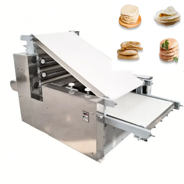 Macchina per fare il pane arabo macchina per Tortilla di farina macchina per la cottura automatica del forno per il pane Pita