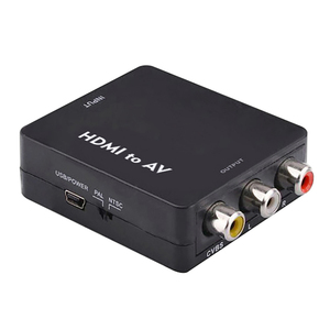 HDMI için 4K AV dönüştürücü adaptörü HDMI için RCA Video ses dönüştürücü HD kamera Laptop HD DVD projektör - Product Image 1