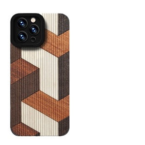 Yaratıcı ekleme renk deri dikey desen cep telefonu kılıfı Anti damla yumuşak telefon kabuk için Iphone 15 14 16 - Product Image 6