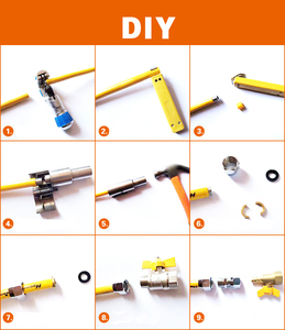 Dây thép bện gia cố loại LPG/Propane <span class=keywords><strong>gas</strong></span> <span class=keywords><strong>Hose</strong></span> Bidet Sprayer vòi vòi - Product Image 6