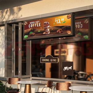TENSHANG Led Programable Exterior Letrero Led Programable 12V 5V Pantalla al aire libre Led Panel Sign - Product Image 3