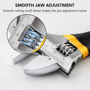 Nhiệm Vụ Nặng Nề 6 "8" 10 "Inch Có Thể Điều Chỉnh Cờ Lê Cờ Lê Đa Chức Năng Cờ Lê Kết Hợp Cờ Lê - Product Image 4