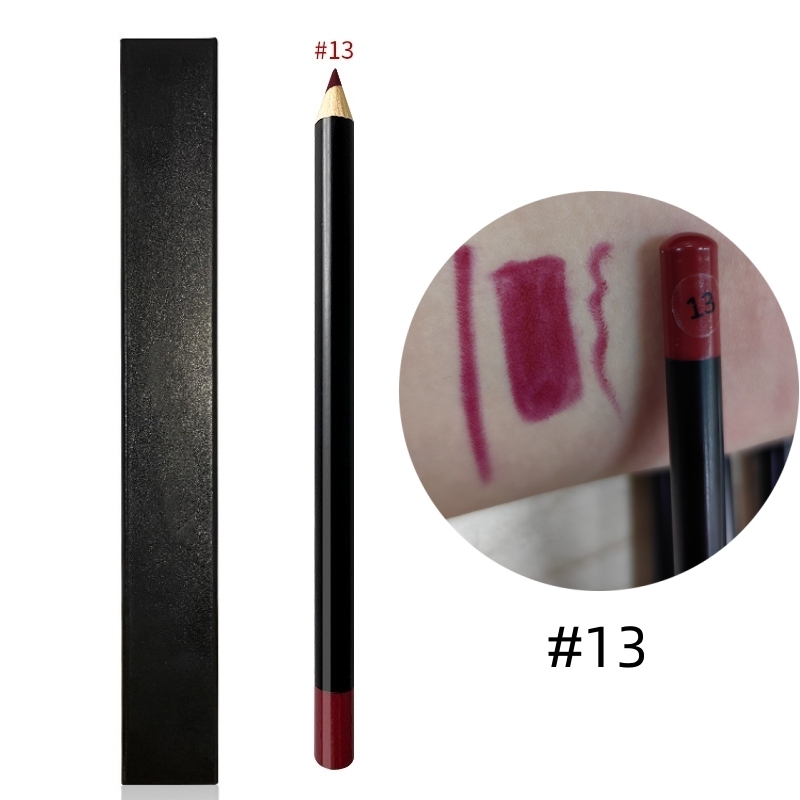 Black lip liner 13