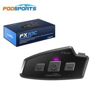 Fodsports FX10C Full Duplex 1000M <strong>Intercom</strong> <strong>bluetooth</strong> Headphones for Motorcycle Helmet Motorcycle <strong>Intercom</strong> <strong>System</strong> - Product Image 1