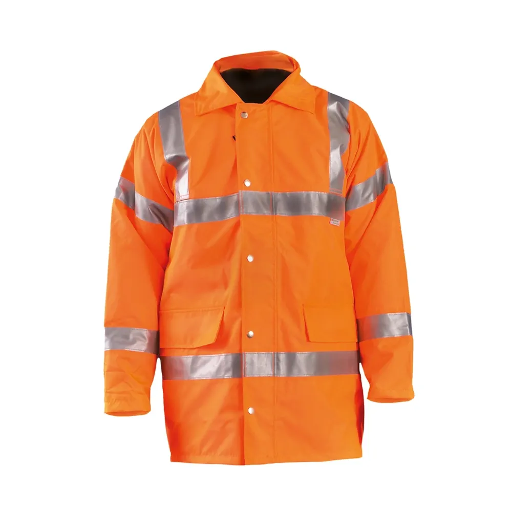 Multiple Sizes Customizable Oem Hi vis Workwear Warm High Visibility Reflective Safety Jacket Winter