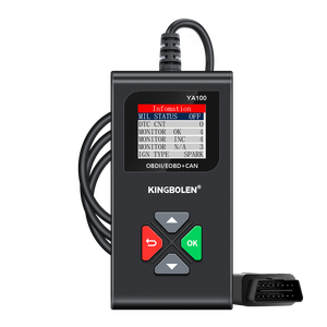 KINGBOLEN YA100 Car OBD2 Scanner YA-100 <strong>Code</strong> Reader for Check Engine Light <strong>O2</strong> <strong>Sensor</strong> EVAP Test On-Board Monitor Test PK CR3001 - Product Image 1