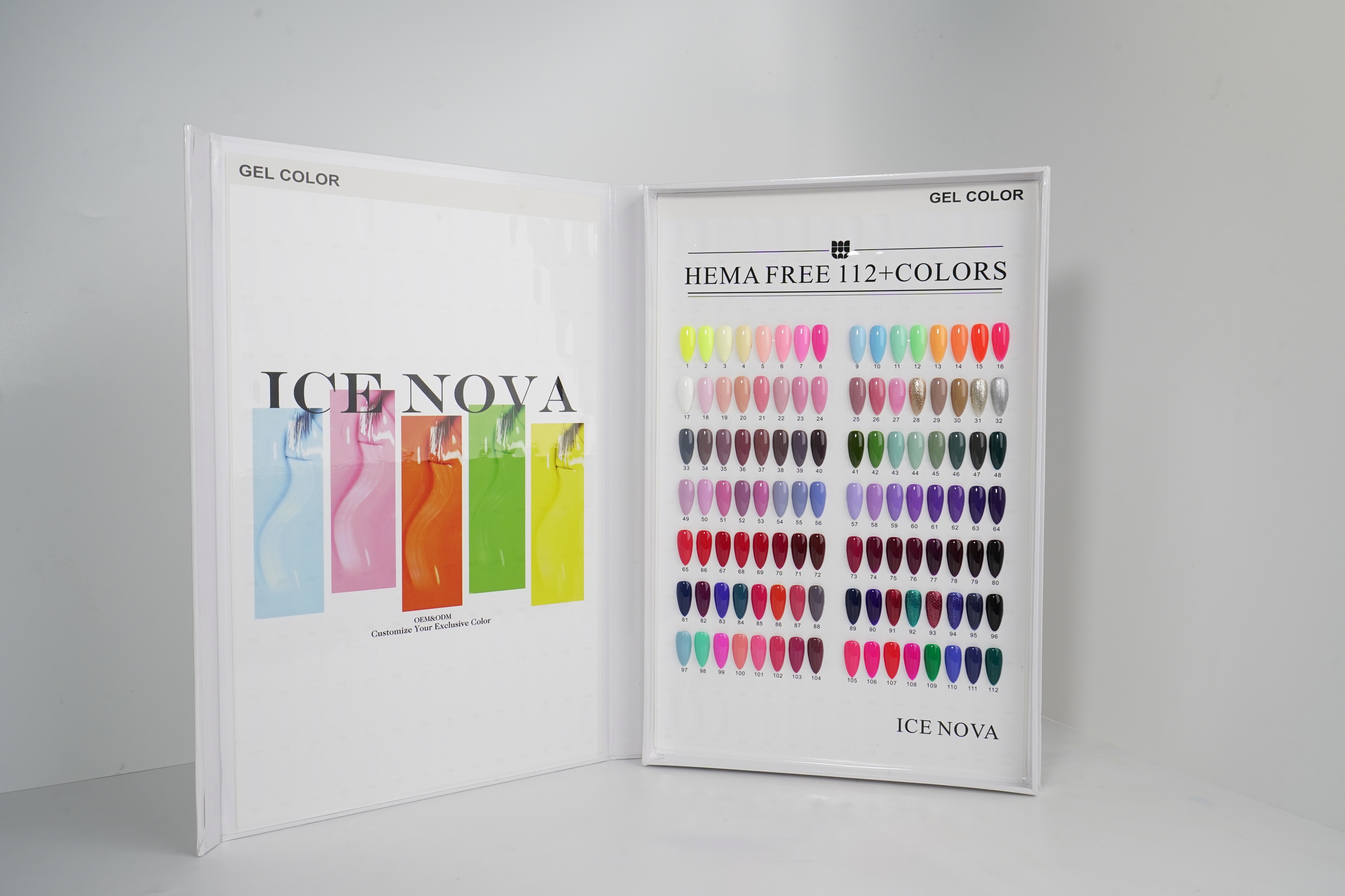 Carte de 112 couleurs SANS HEMA