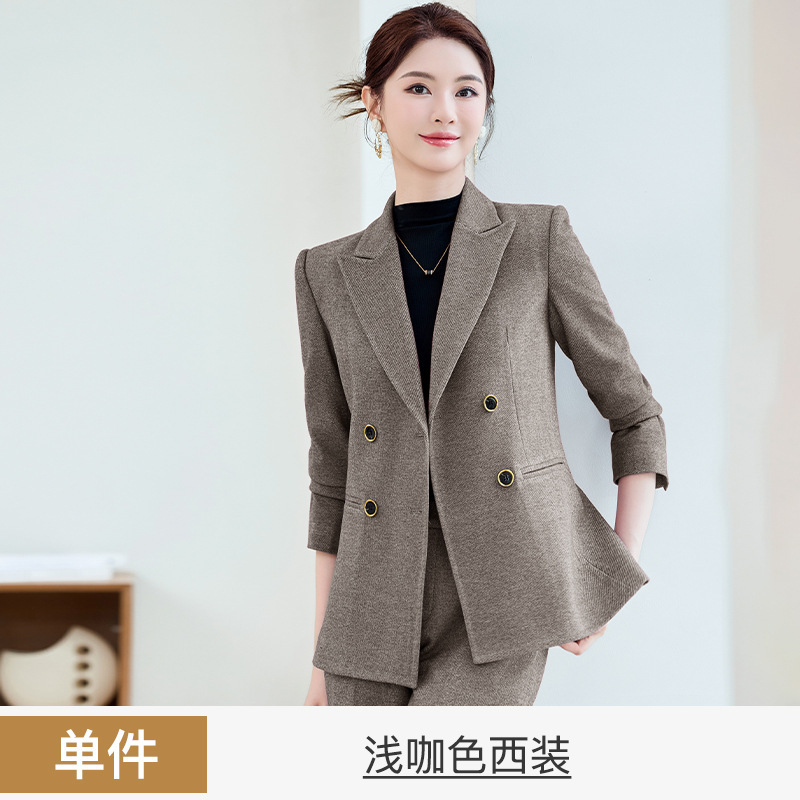 Light brown suit
