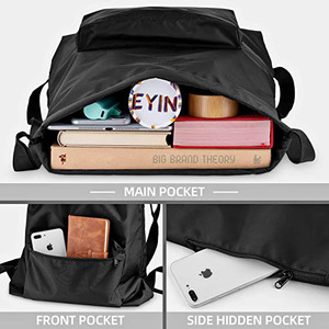 Mochila cordão para atividades ao ar livre, bolsa de cordão para uso diário