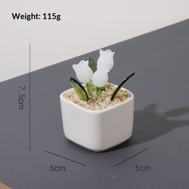 Couleur jade blanc parfumé