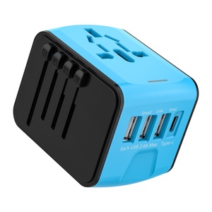 US EU UK Power <strong>Adapter</strong> Travel Charger Multi-Function USB Type-C QC3.0 PD Functions 65W 15W <strong>Output</strong> Power for <strong>Multiple</strong> Countries - Product Image 6