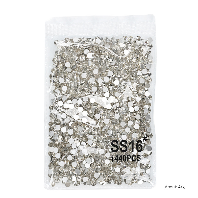 Diamantes blancos transparentes SS16 (aproximadamente 1440 unidades)