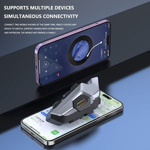 Sistema de comunicación inalámbrico para motocicleta M03, intercomunicador manos libres con rango extendido - Product Image 2