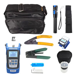 FTTH Toolkit Fibra Óptica Cabo <span class=keywords><strong>Tester</strong></span> FC-6S Medidor De Potência Óptica 5mv 10mw 30mv 30mv Red Light Pen Stripping Equipamento De Fibra Óptica - Product Image 1