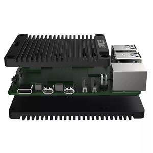 ED-Pi5Case-O ahududu Pi 5 pasif soğutma açık CNC durumda - Product Image 3