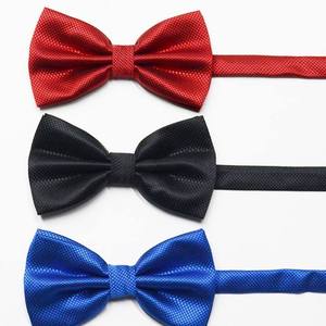 Corbata de poliéster para niños de color sólido, precio barato, cuerda elástica, corbata escolar para niños - Product Image 5