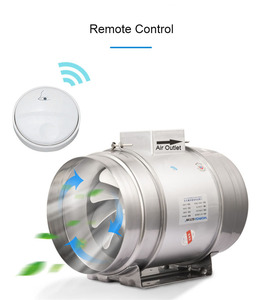 Ac Infinity yüksek sıcaklık Inline kanal Fan 6 \ "8 \" inç değişken hız kontrol paslanmaz çelik bıçaklar elektrik güç ODM - Product Image 1