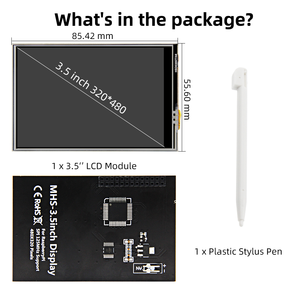 3.5 ''TFT 480*320 modulo LCD Touch Screen da 3.5 pollici ad alta velocità 125MHz SPI <span class=keywords><strong>Raspberry</strong></span> <span class=keywords><strong>Pi</strong></span> <span class=keywords><strong>Display</strong></span> - Product Image 6
