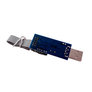 OKY3415 USBASP-Programmierer für 51 AVR Usbisp USBASP-Downloader mit 10-poliger bis 6-poliger Adapter platine für Ender 3 P