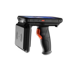 NFC HF Long Range Reader <strong>Portable</strong> Handheld Reader 4G GPS Barcode Android 10.0 OS Rfid Warehouse Management Rugged Phone Pda - Product Image 5