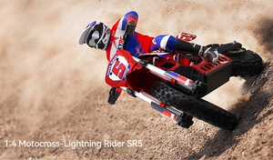 SKYRC SR5 yıldırım binici RTR Edition motosiklet geliyor ve yerleşik elektronik gyro kablosuz uzaktan kumanda ile oynuyor. - Product Image 3