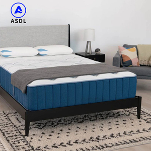 Kunden spezifischer Hybrid-Kompressionsmatratze-Kühlgel-Memory-Schaum mit Latex für Hotel-Taschen feder matratze - Product Image 1