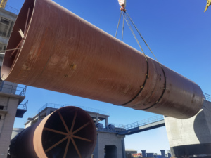 小型回转窑建筑材料水泥厂水泥转窑容量300 t/d燃烧器RKEF