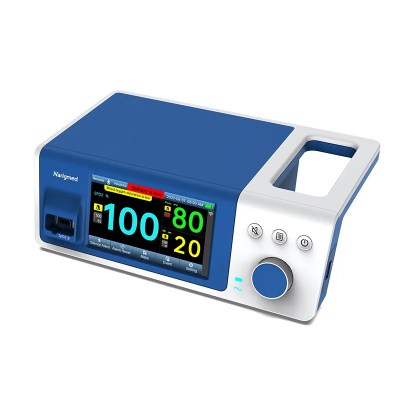 Narigmed Spo2 monitor pasien digital, oksimeter denyut genggam neonate 2023