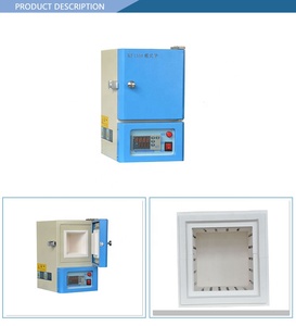 1100 Degrees Muffle Furnace with 30 Segment <strong>Program</strong> <strong>Temperature</strong> <strong>Control</strong> - Product Image 2