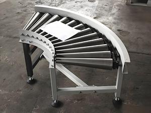 物流行业转向输送机重载90度弯曲滚筒输送机 - Product Image 6