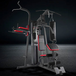 100LBウェイトスタックを備えた工場卸売マルチトレーニング多機能トレーナー3ステーションホームジム - Product Image 3