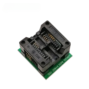SOIC8 SOP8 a DIP8 asiento de cuerpo ancho 150/200mil adaptador de programador enchufe azul SA602 IC quemador de conversión de prueba - Product Image 3