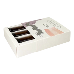 定制打印纸3个10毫升精油滴管玻璃瓶包装抽屉礼品盒 - Product Image 2