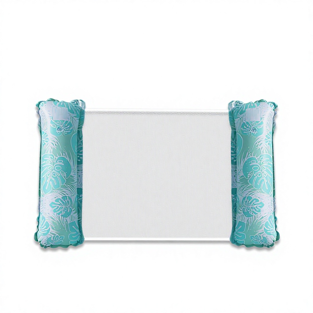 Sky blue leaf 118*68cm