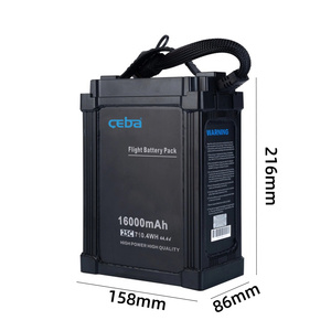 New 16000mAh 25C 44.4V 12S thông minh LiPo pin gói Plug-in nông nghiệp Drone pin với as150u cắm Drone phụ kiện - Product Image 4